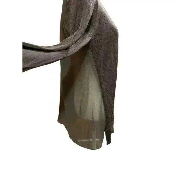 Nic+Zoe Small Cardigan Sweater Beige Tan - Picture 5 of 7